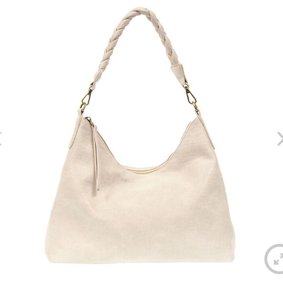 Joy Susan Handbags - NWT  Joy Susan PORCELAIN Selene slouch  leather shoulder/crossbody bag